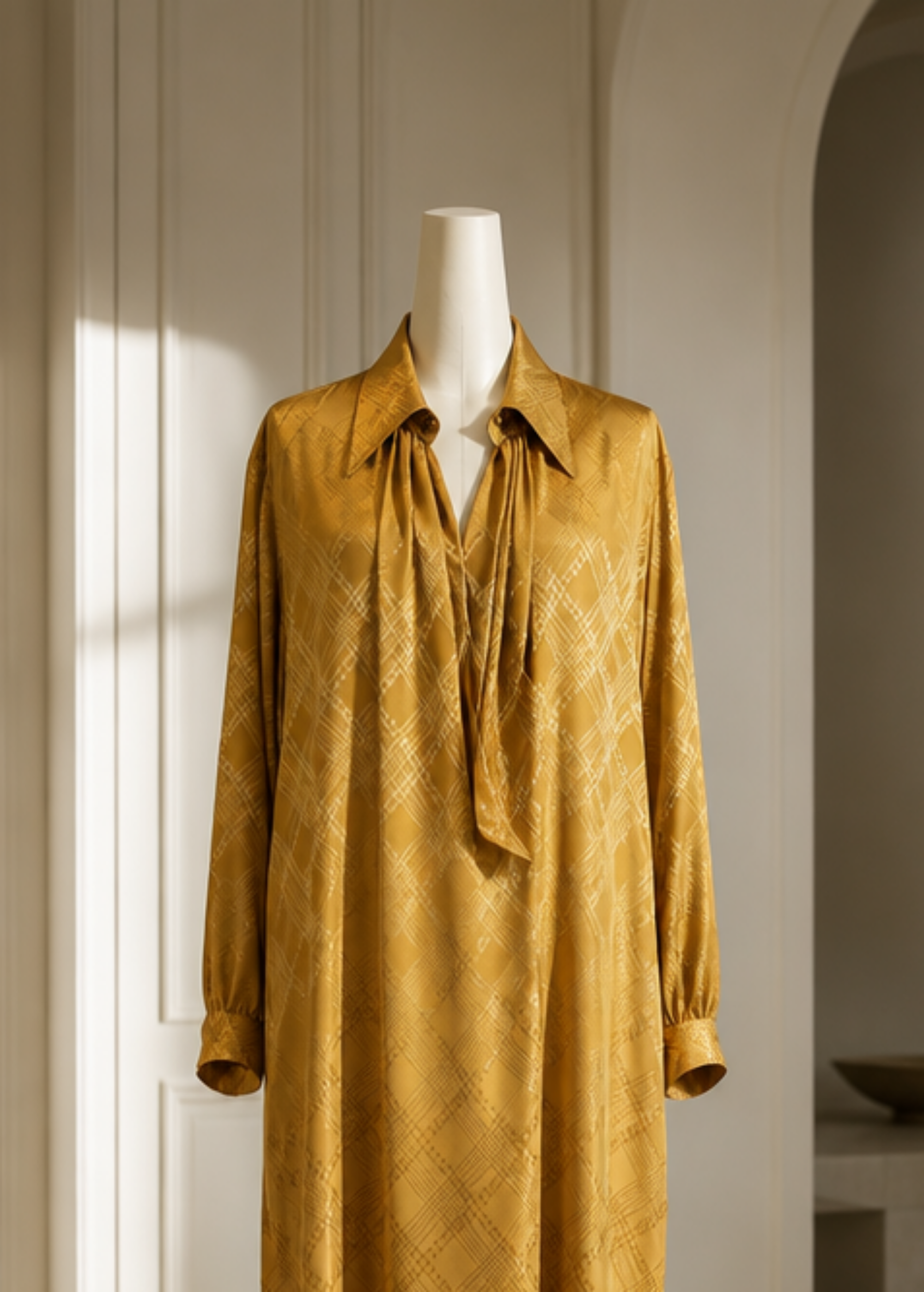 Kleid mit Kragen