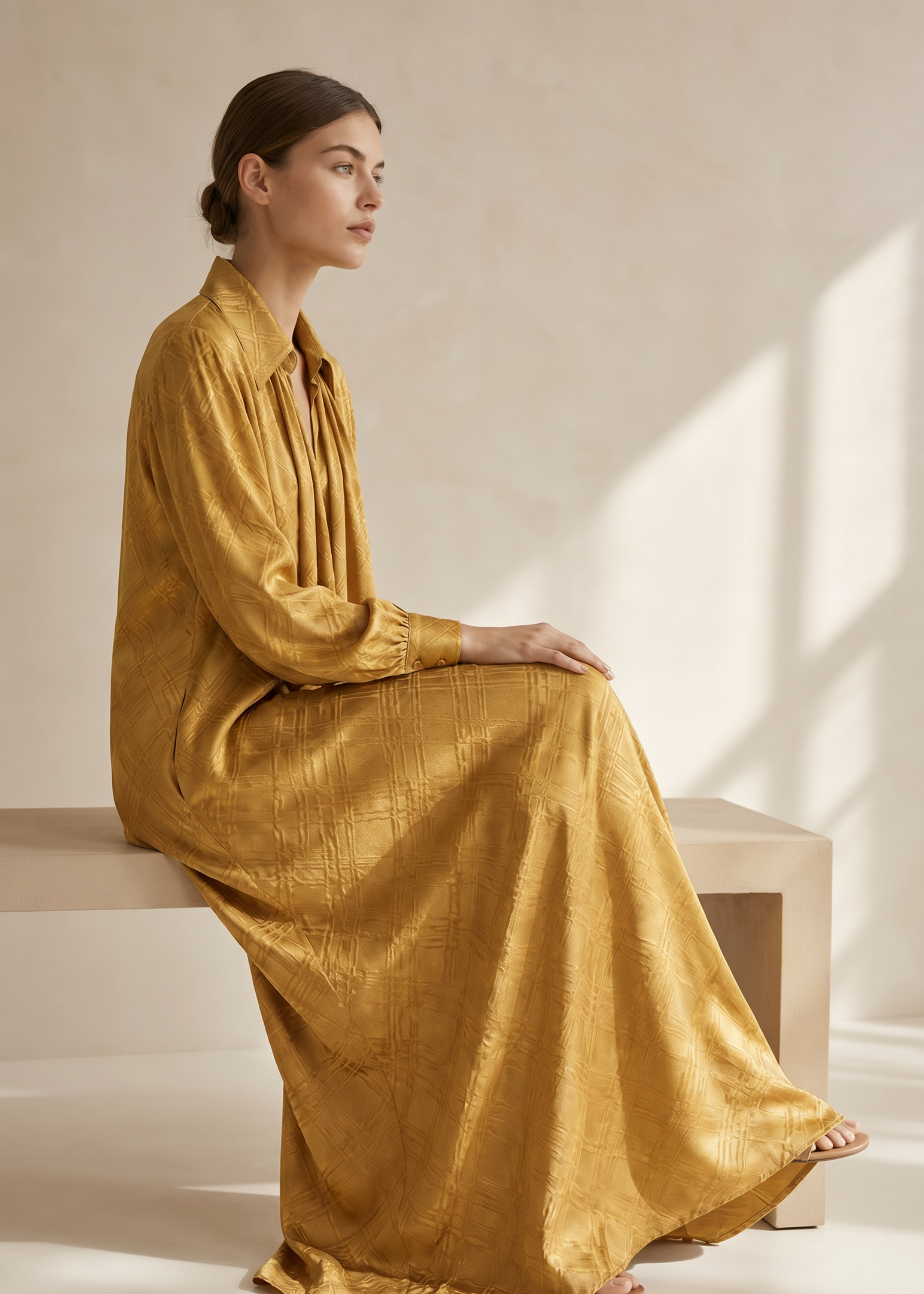 Kleid mit Kragen