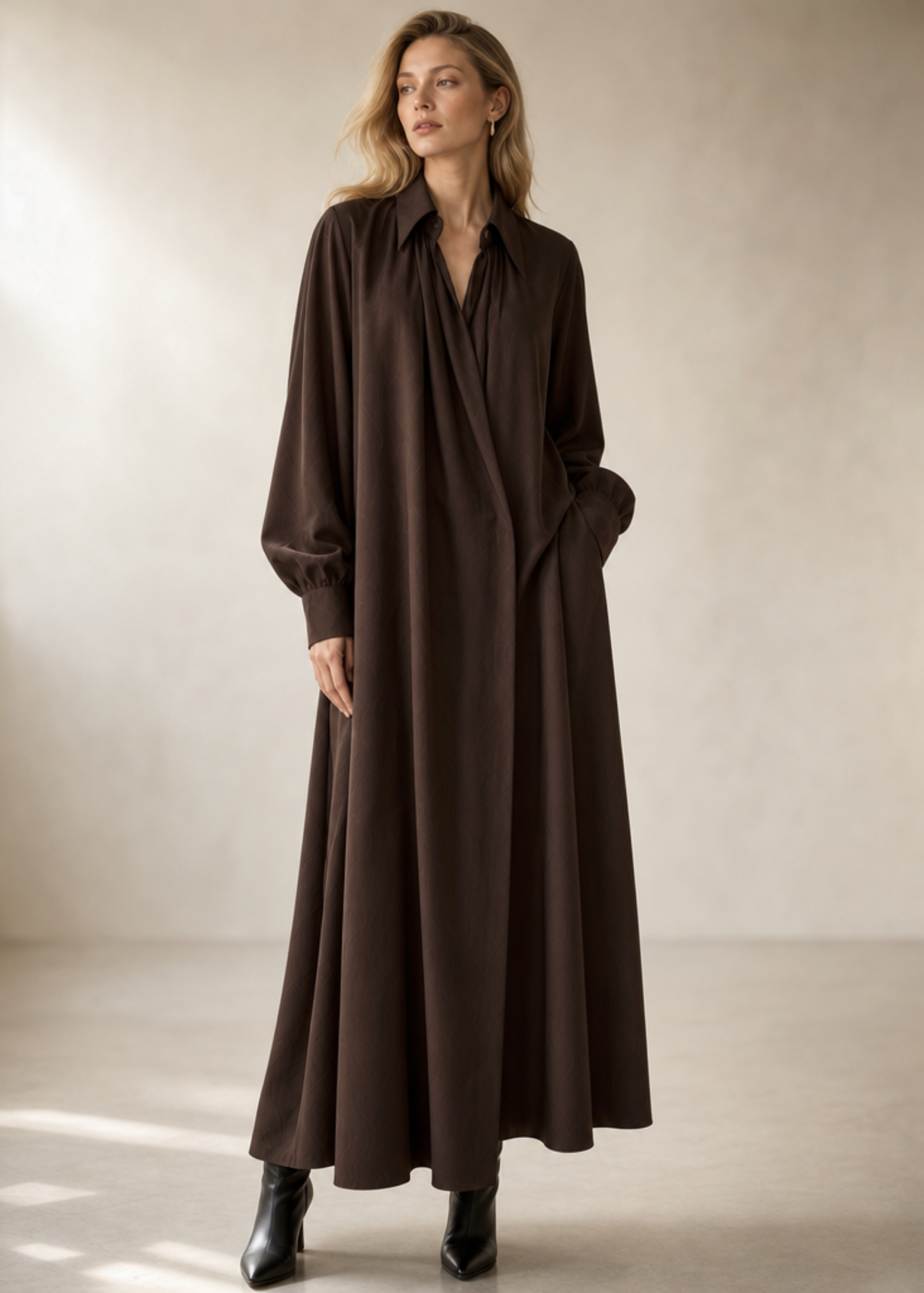Kleid mit Kragen