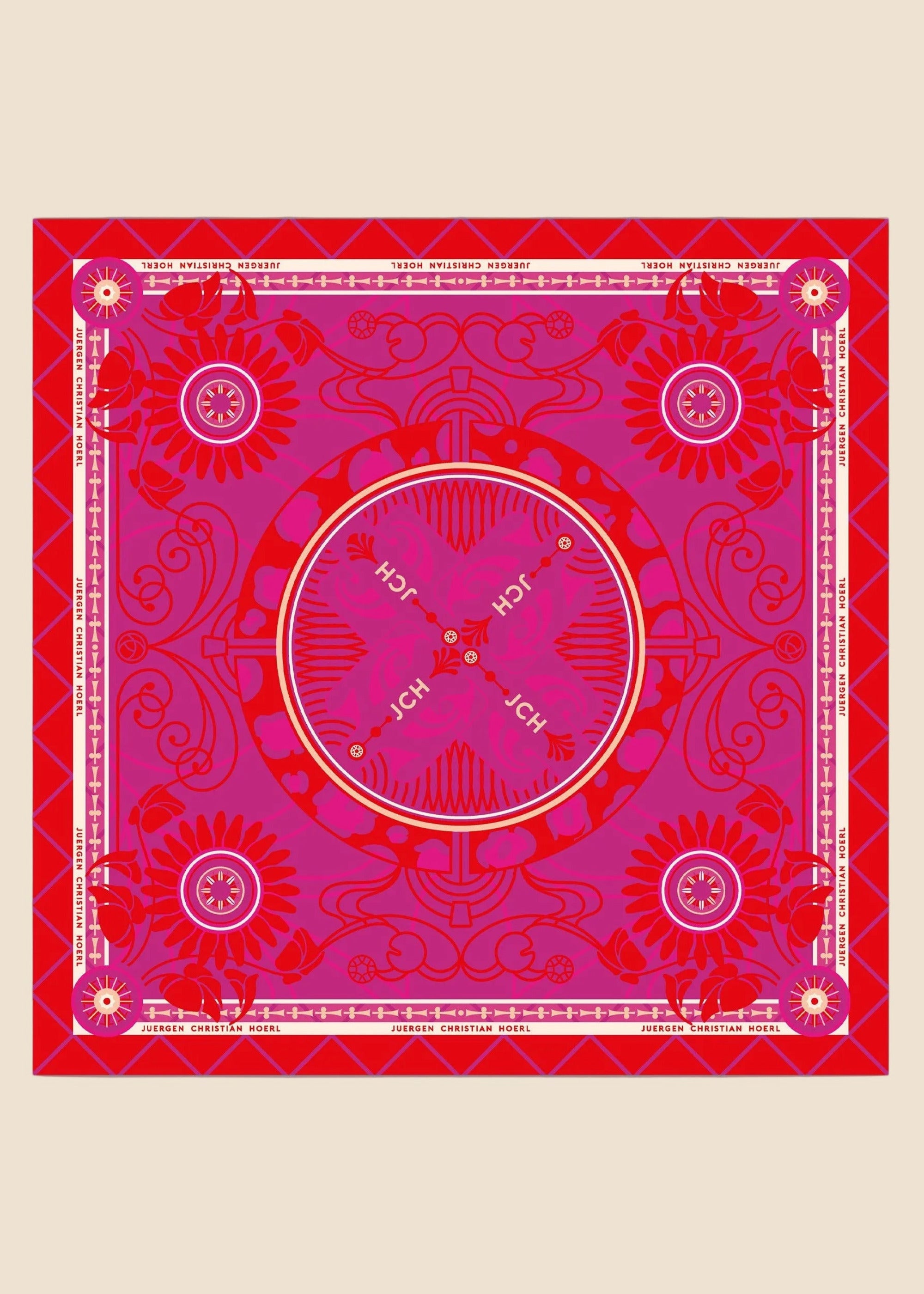 Silk scarf 90 "Vienna 05"
