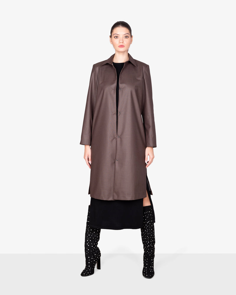 JCH Atelier – Coat with motif print