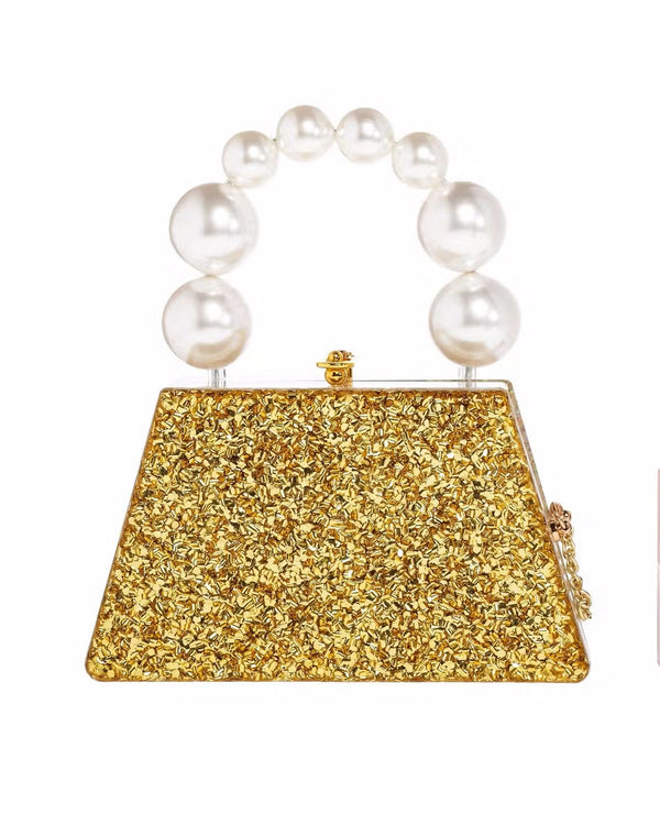 Kopie von Faltbare Kristall-Clutch