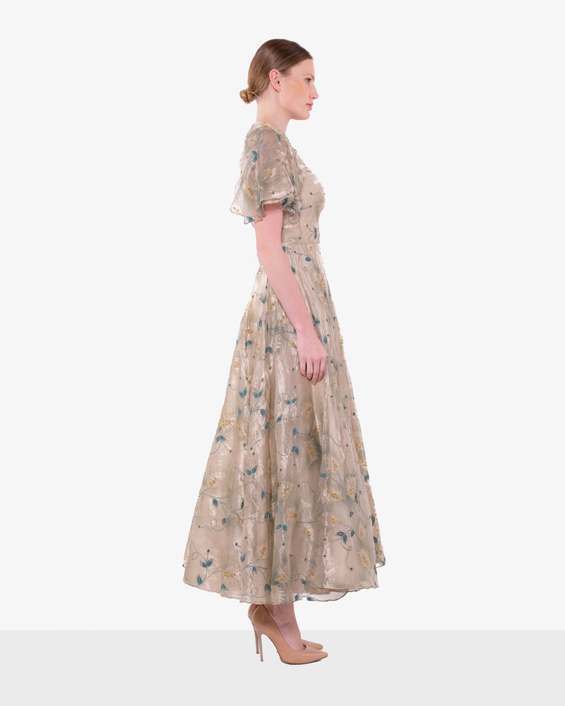 JCH Atelier - Kleid mit Stickerei