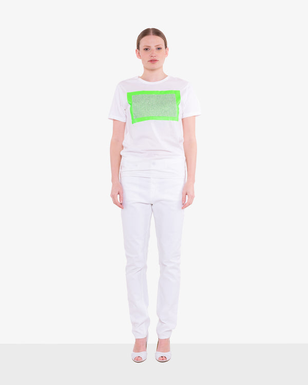 T-Shirt - SILBER-GREEN CRYSTAL