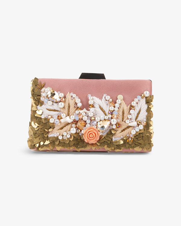 Bestickte Clutch