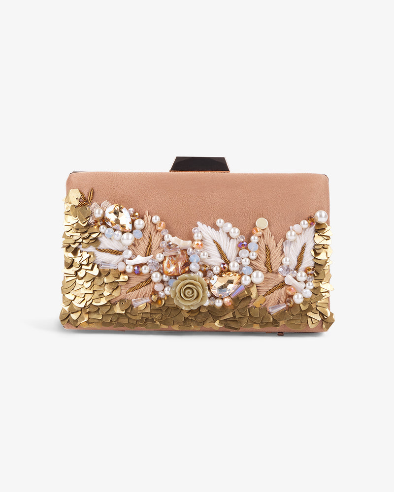 Bestickte Clutch