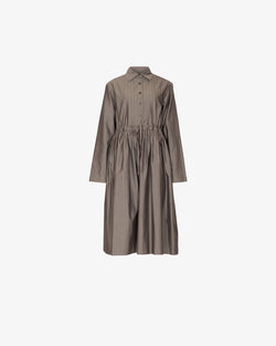 Dress made of fine twill