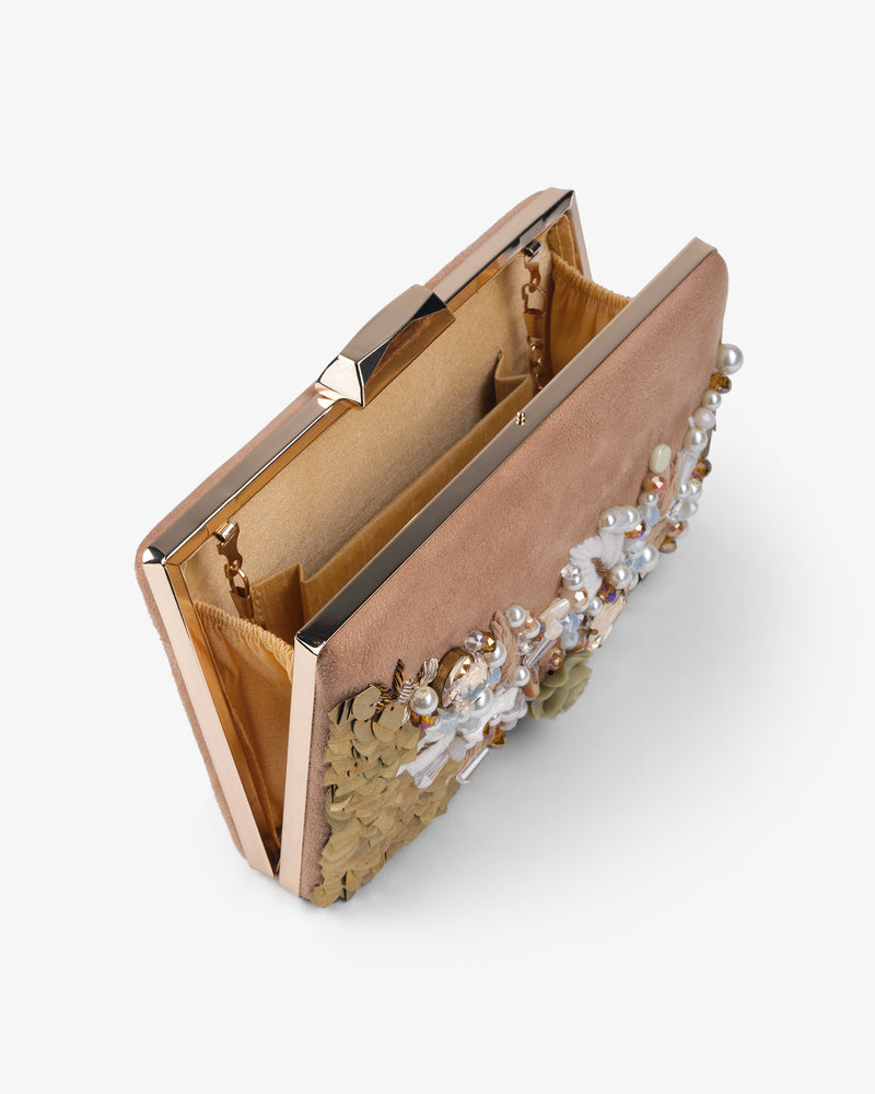 Bestickte Clutch