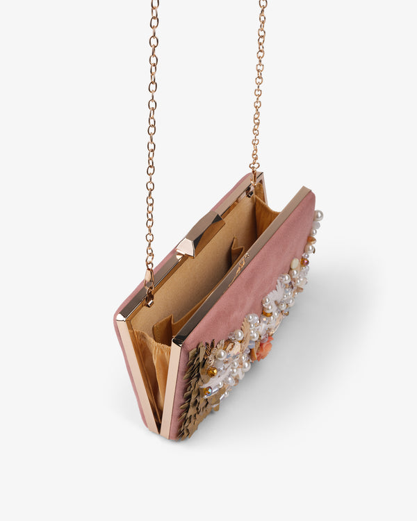 Bestickte Clutch