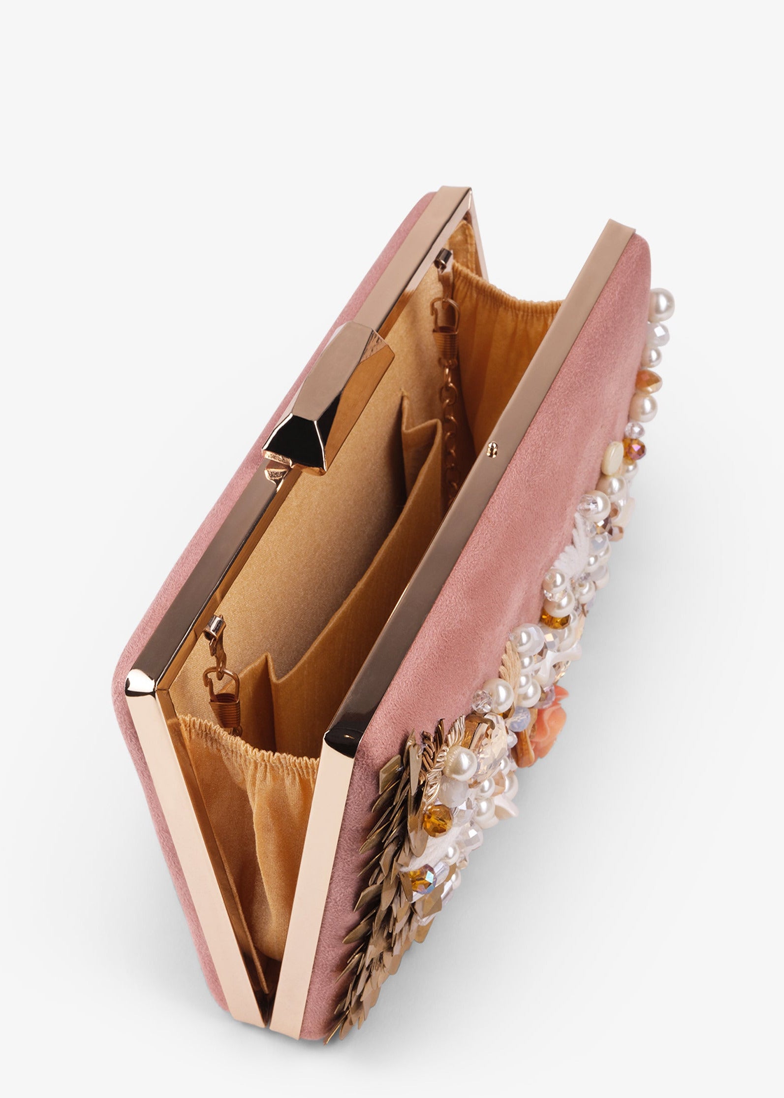 Bestickte Clutch
