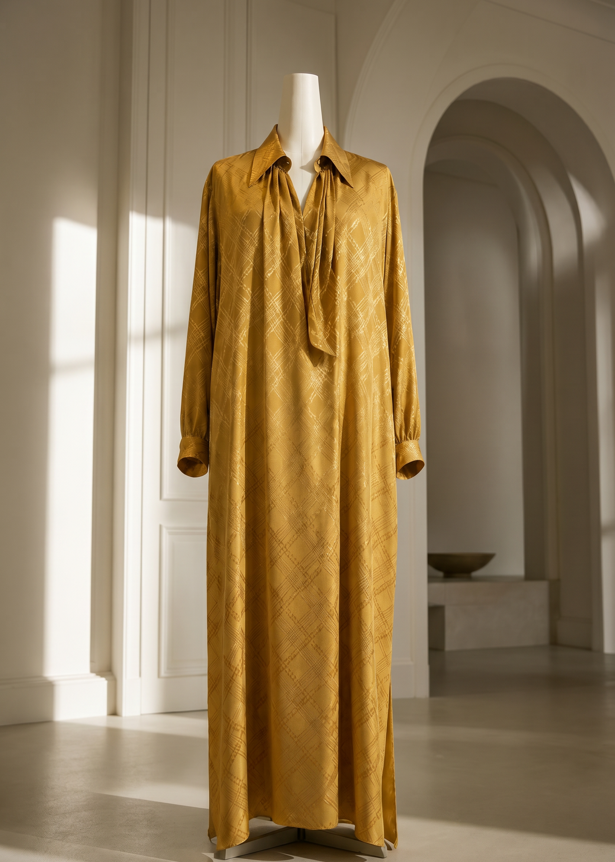 Kleid mit Kragen
