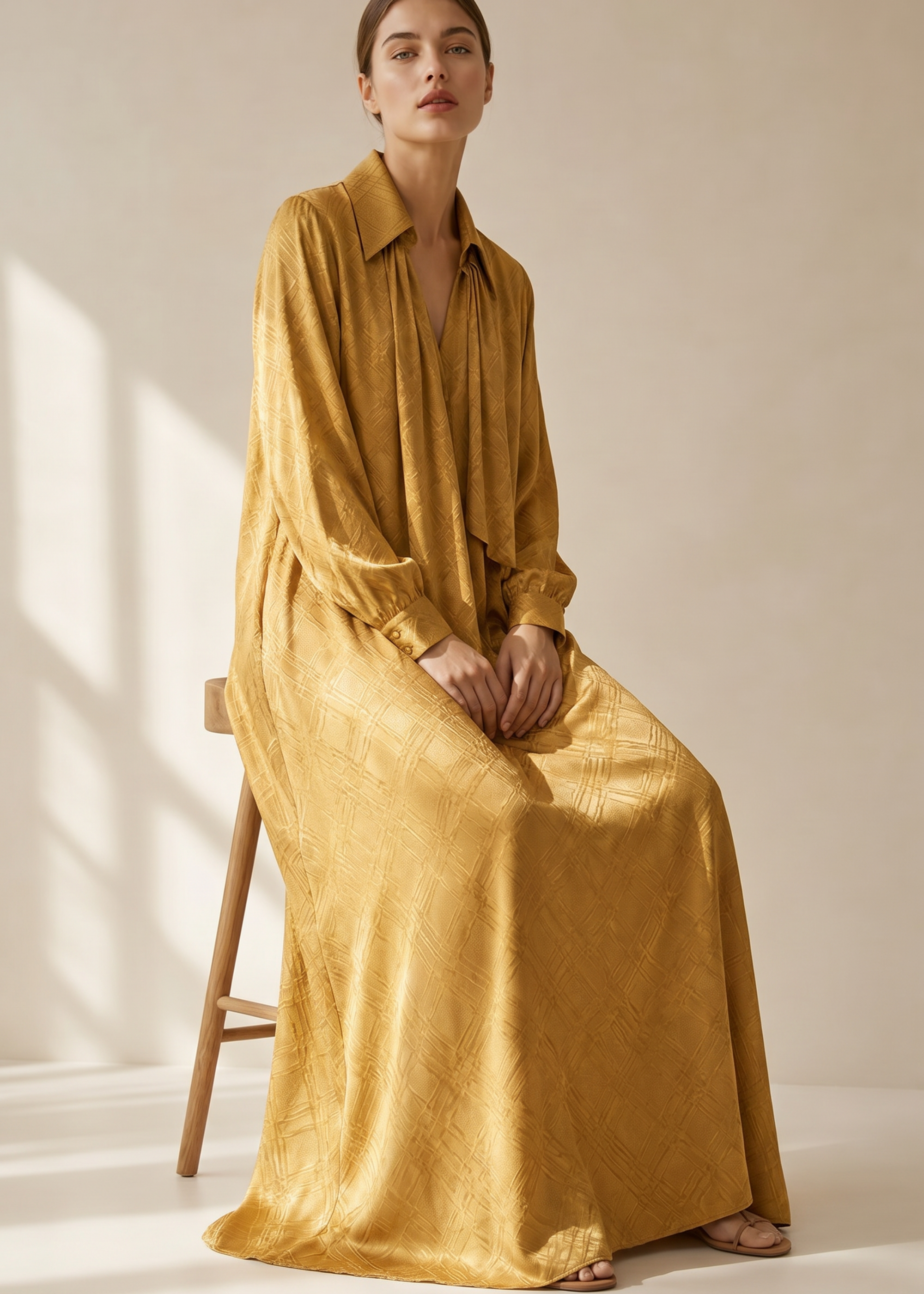 Kleid mit Kragen