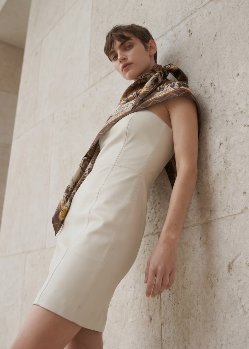 Silk scarf 90 