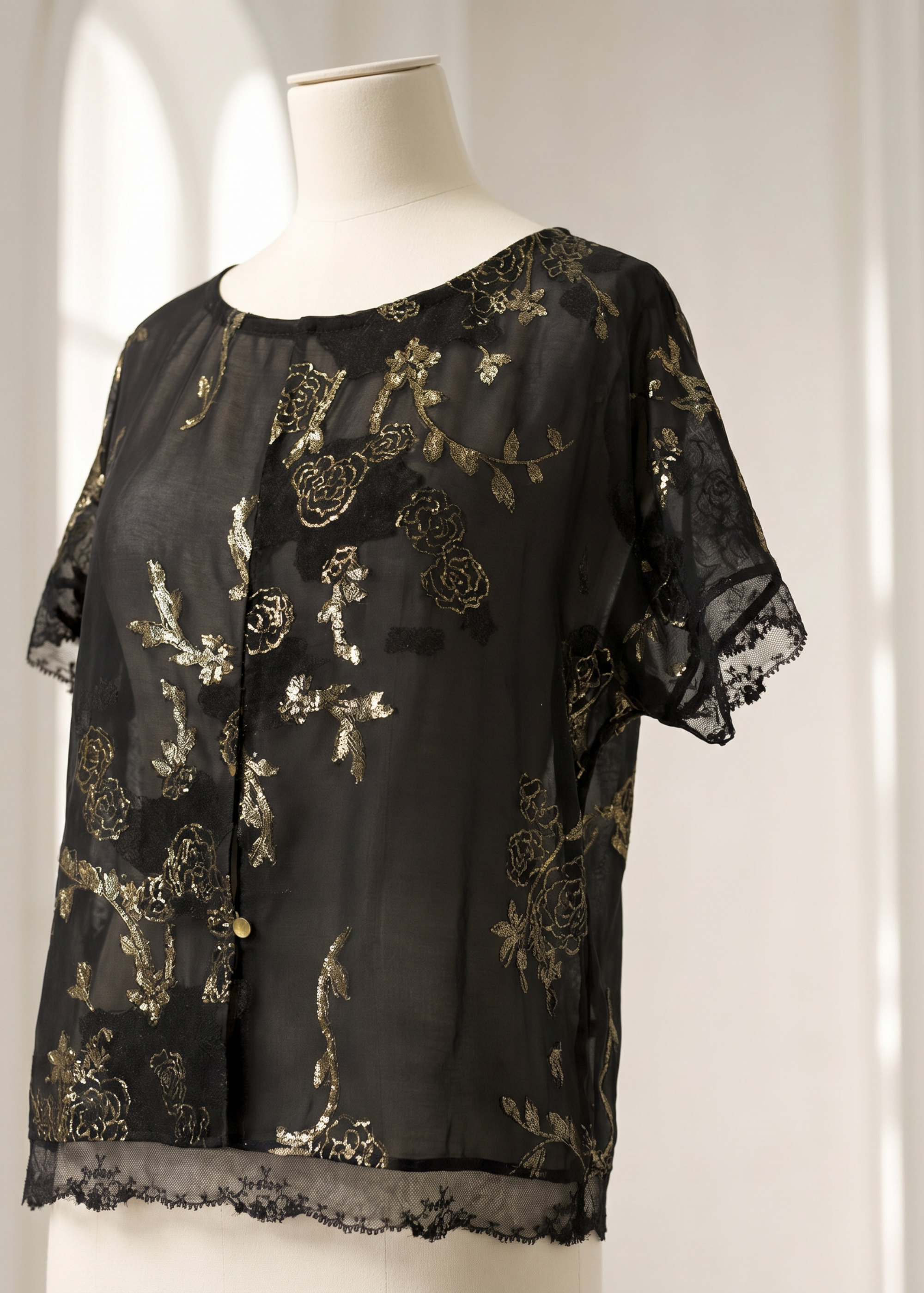 Seidenbluse