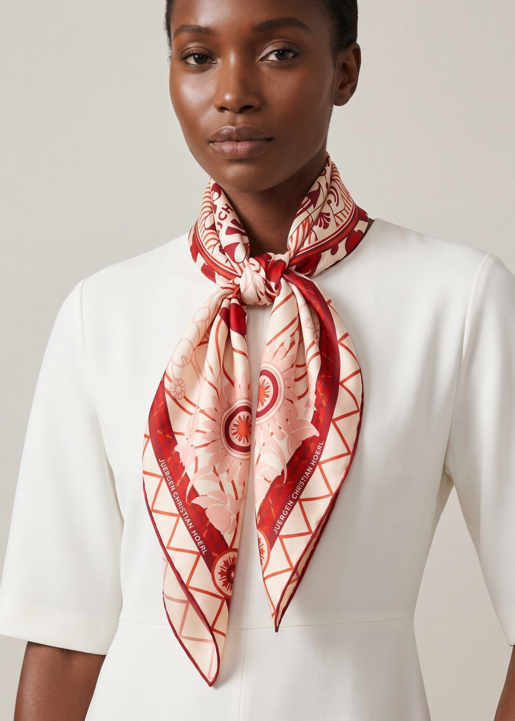 Silk scarf 90 