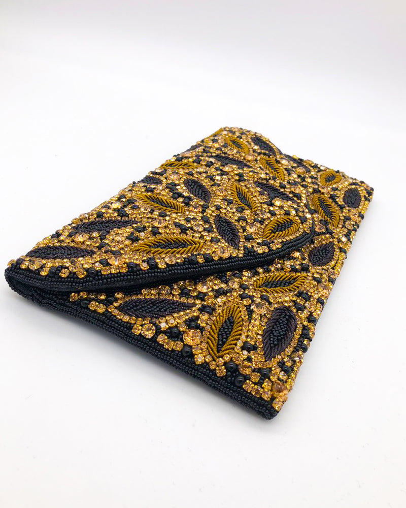 Bestickte Clutch