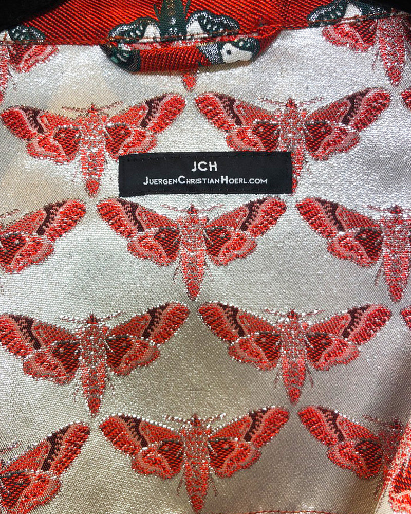 JCH Atelier – Brocade jacket with fringes