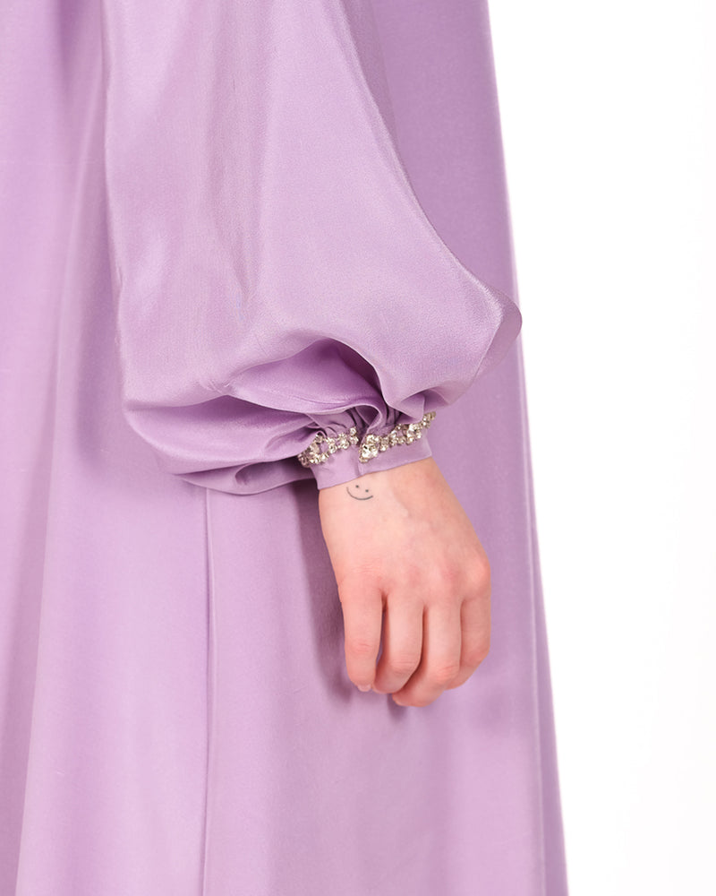 JCH Atelier - Gathered collar dress