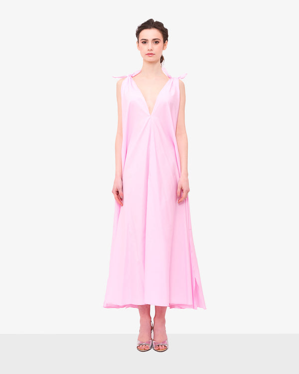 Kleid EASY-Midi in duftigem Rosa