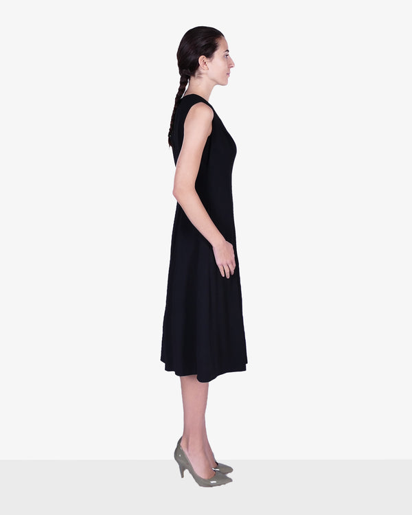 Dress with sophisticated folds