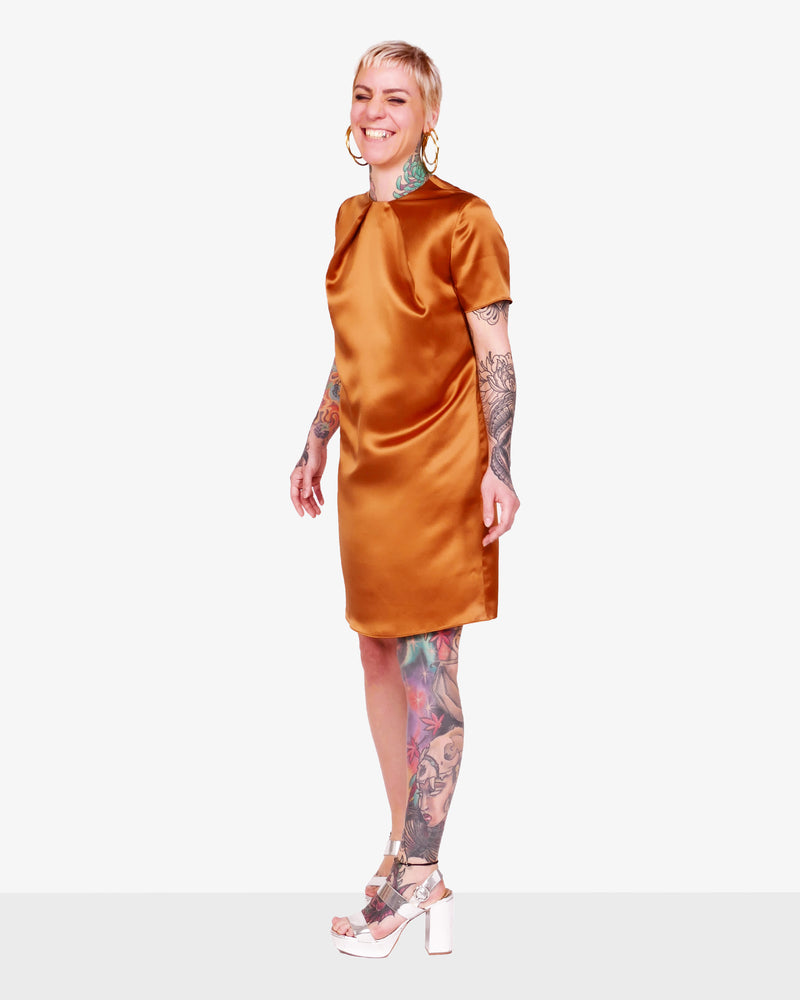 JCH Atelier - Loses Seidenkleid