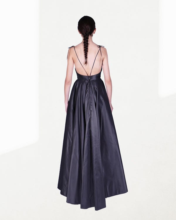 JCH Atelier - Evening dress with a draped bustier