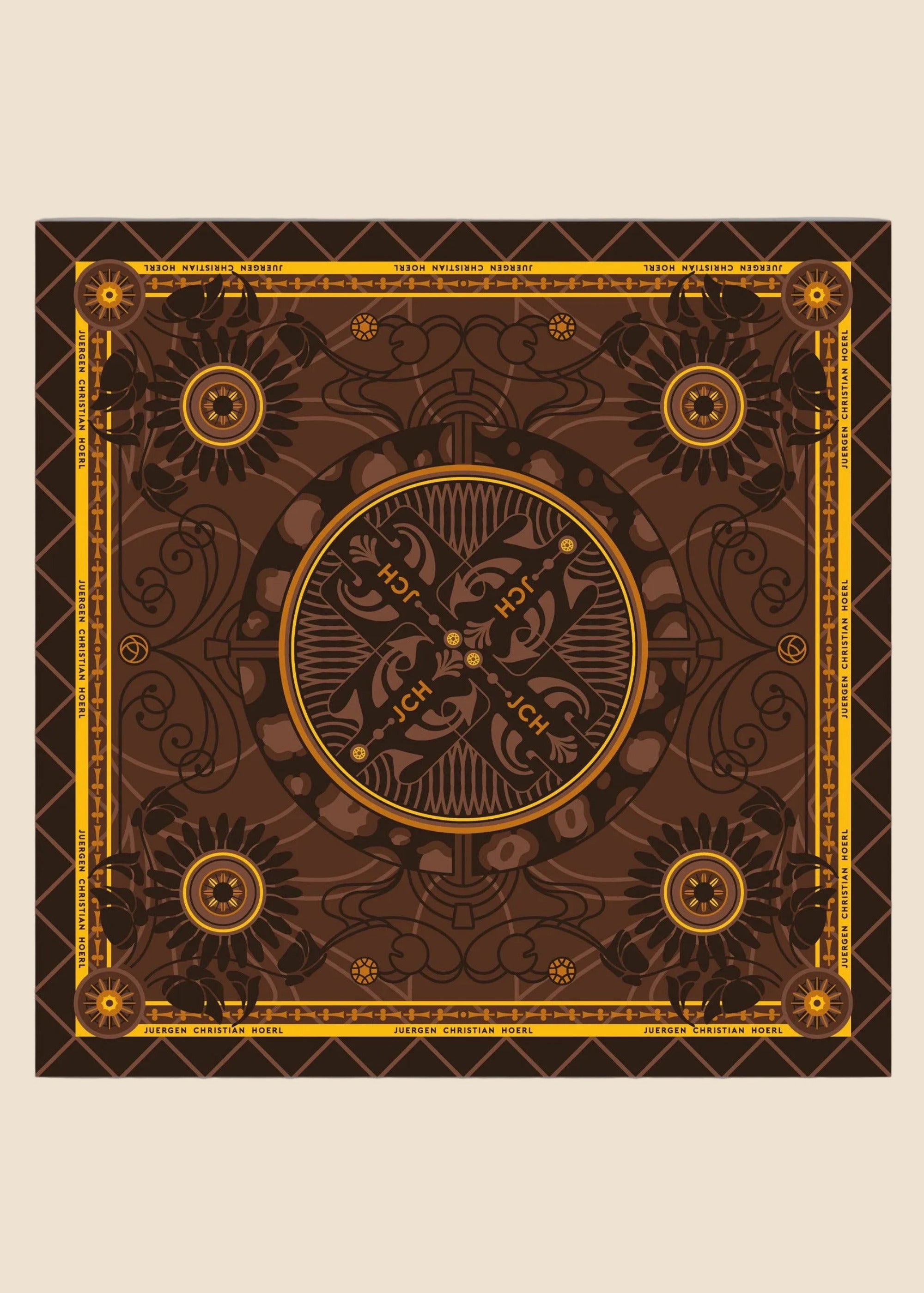 Silk scarf 90 "Vienna 02"